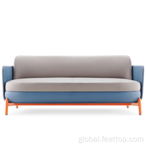 office reception sofa Office Leisure Furniture Modern Reception Room Sofa Set Factory